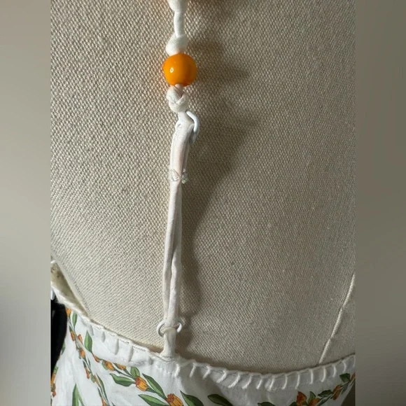 Farm Rio Tropical Lightness Floral Cotton Maxi Dress - Picture 11 of 15